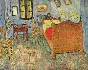 Vincent Van Gogh Vincents Schlafzimmer in Arles oil on canvas